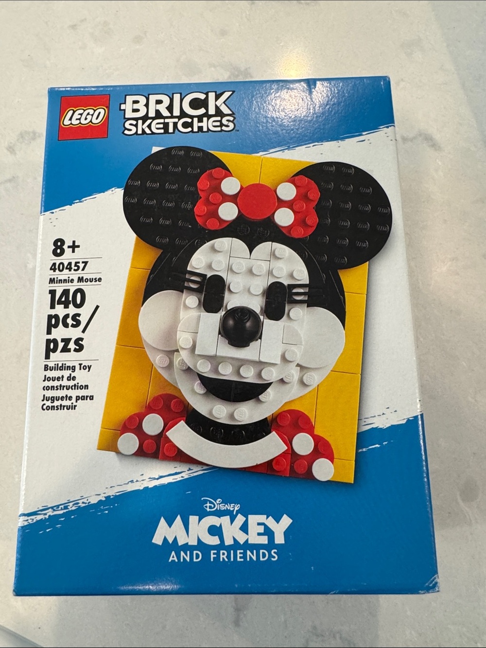 NEW NEVER OPENED Lego Brick Sketches Minnie Mouse